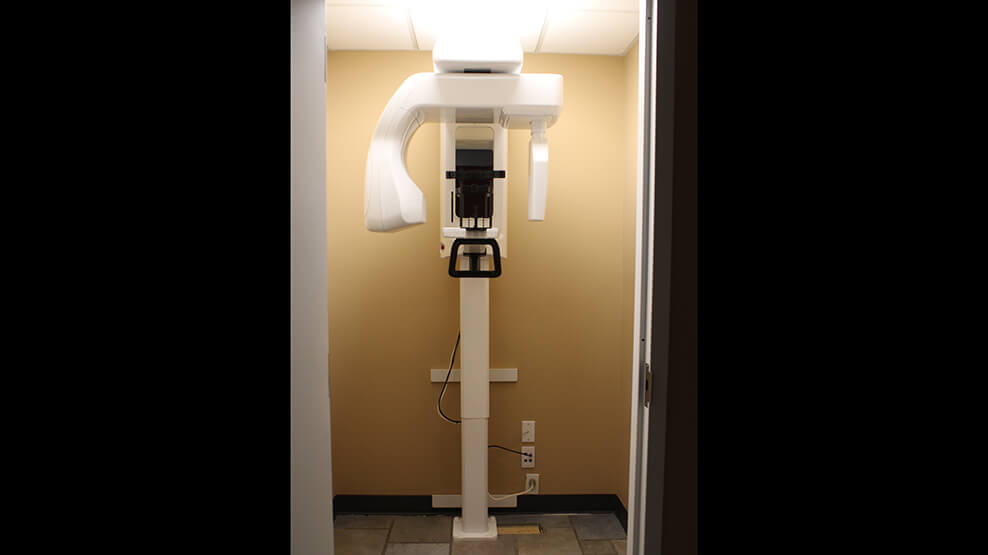 3 D C T cone beam scanner